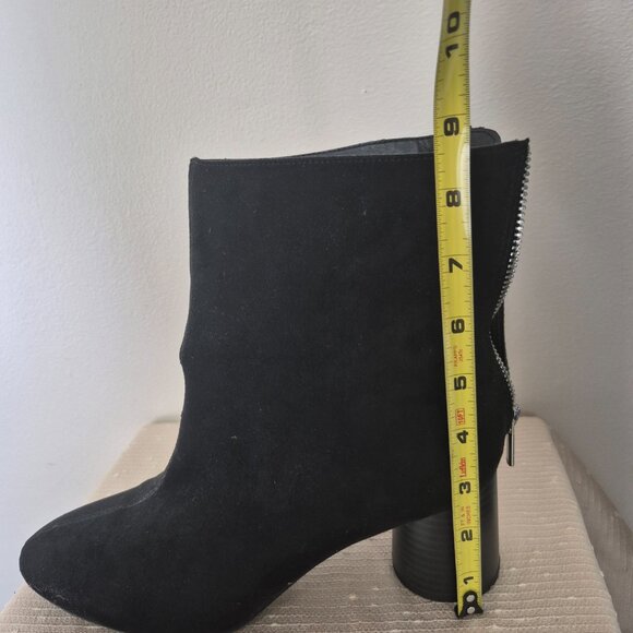 Black Booties with Zipper - Picture 9 of 12